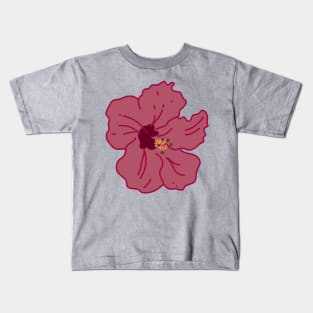 Hibiscus Flower Kids T-Shirt